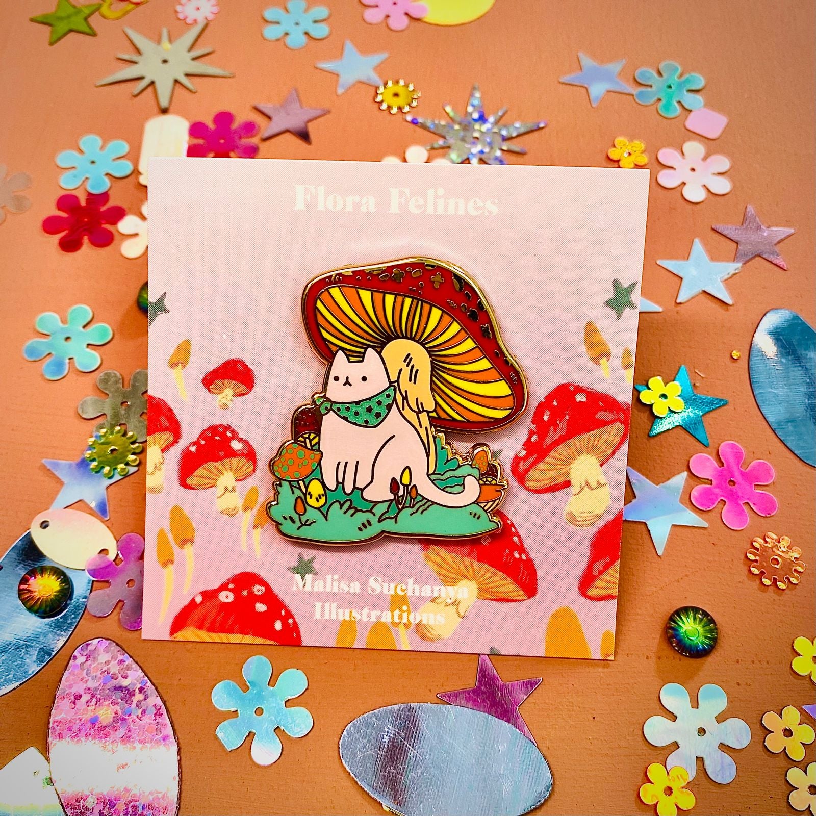 Flora Feline : Mushi Pin