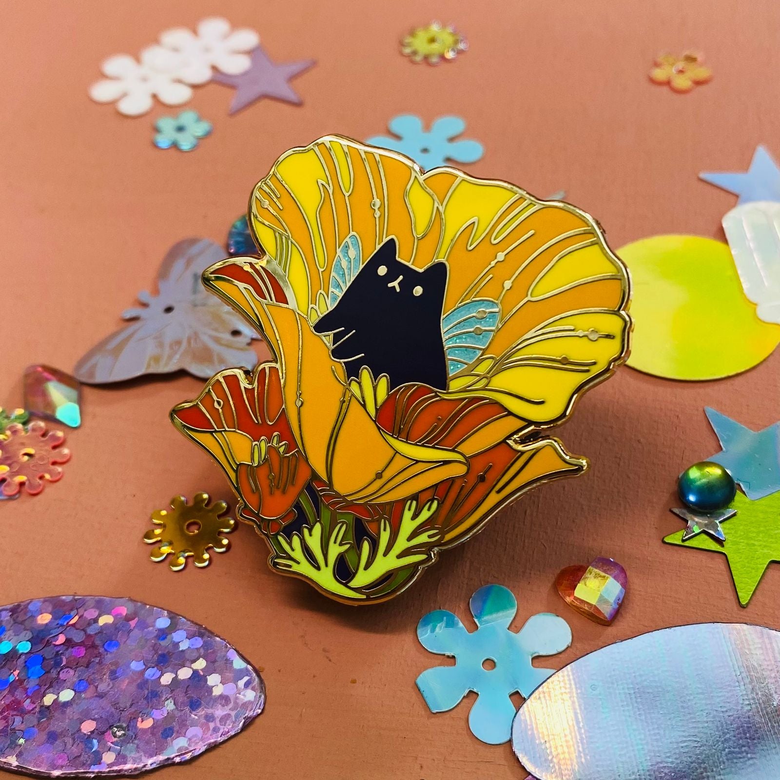 Flora Feline : Poppy Pin